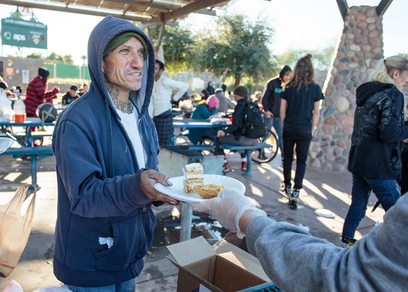 RISE community food donation and distribution