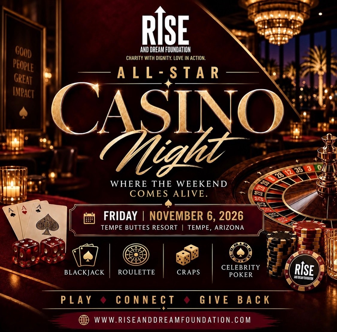 All-Star Casino Night event