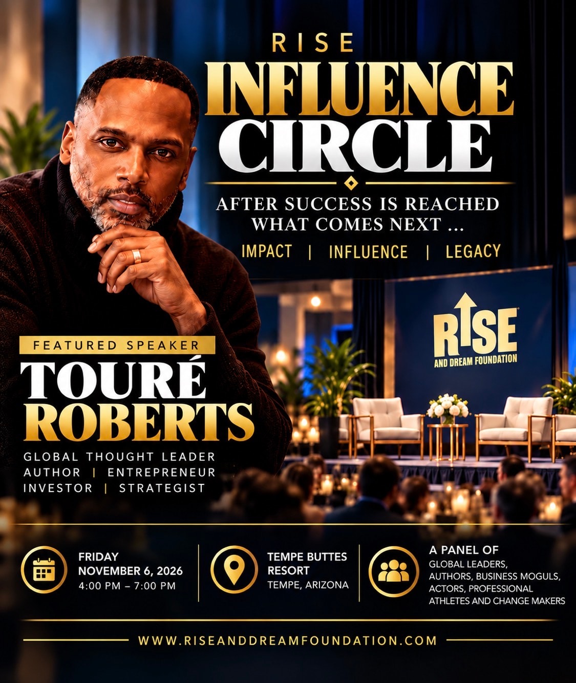 RISE Influence Circle private gathering